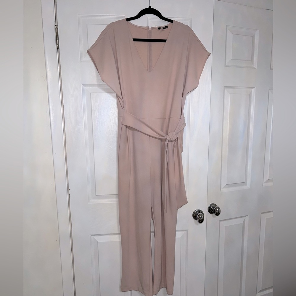 Express XL blush jumpsuit